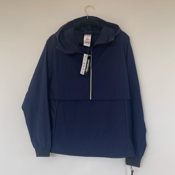 Reebok Other - NWT Core I by Reebok Navy Windbreaker Size S